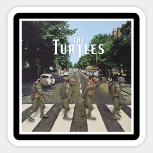 The Turtles - Abbey Road Sticker